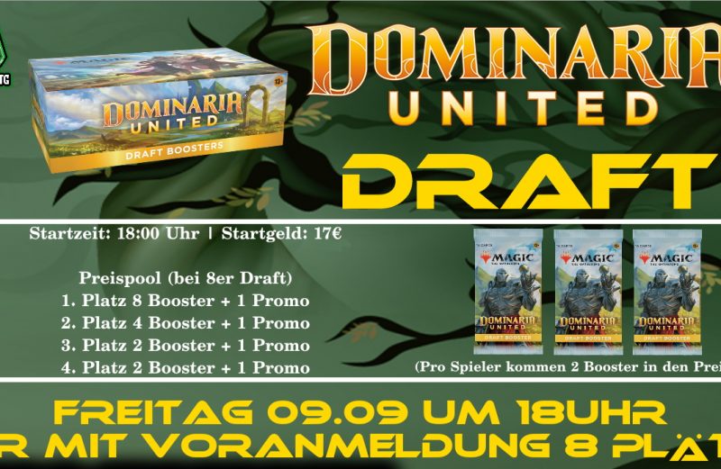 Dominaria United Friday Night Draft am 09.09